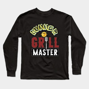 Summer Grilling Long Sleeve T-Shirt